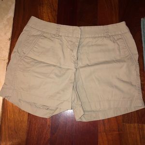 •J Crew• 5” chino shorts